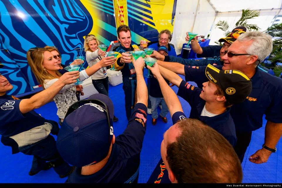 Rum Bum Racing crew member