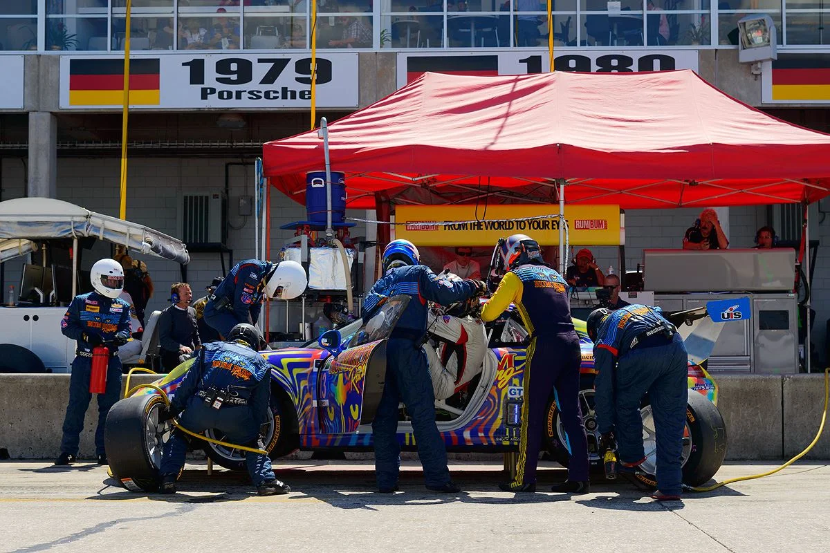 Rum Bum Racing crew member