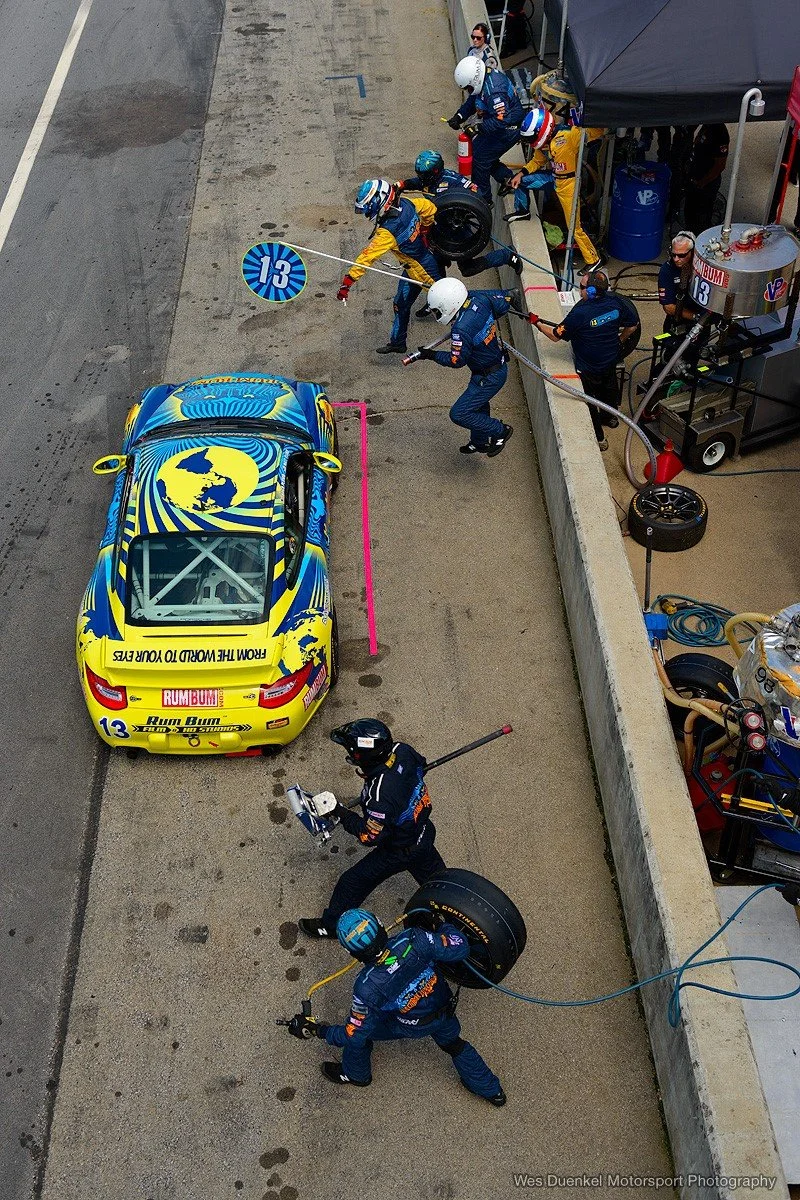 Rum Bum Racing crew member