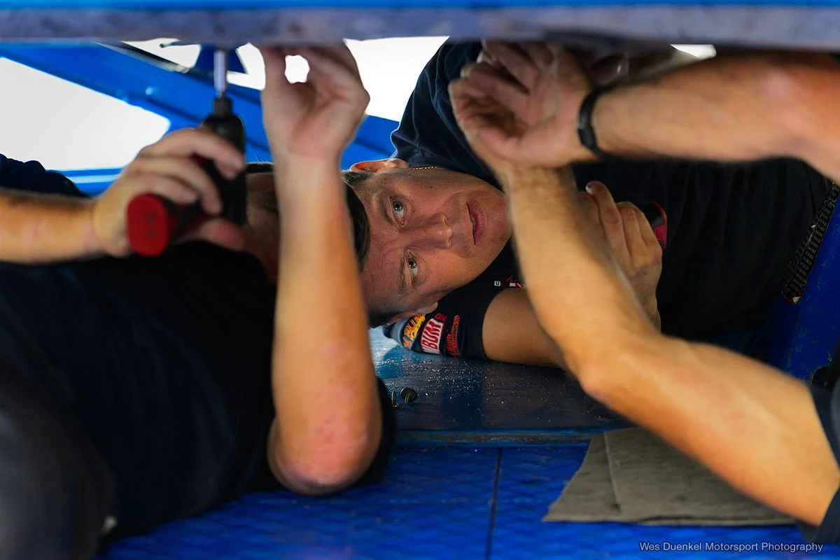 Rum Bum Racing crew member