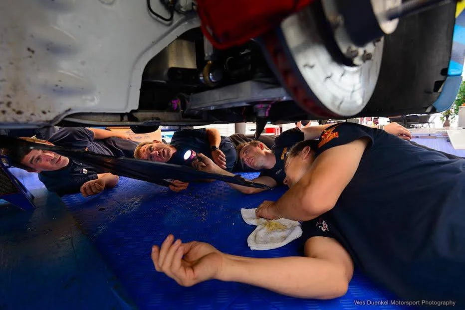 Rum Bum Racing crew member