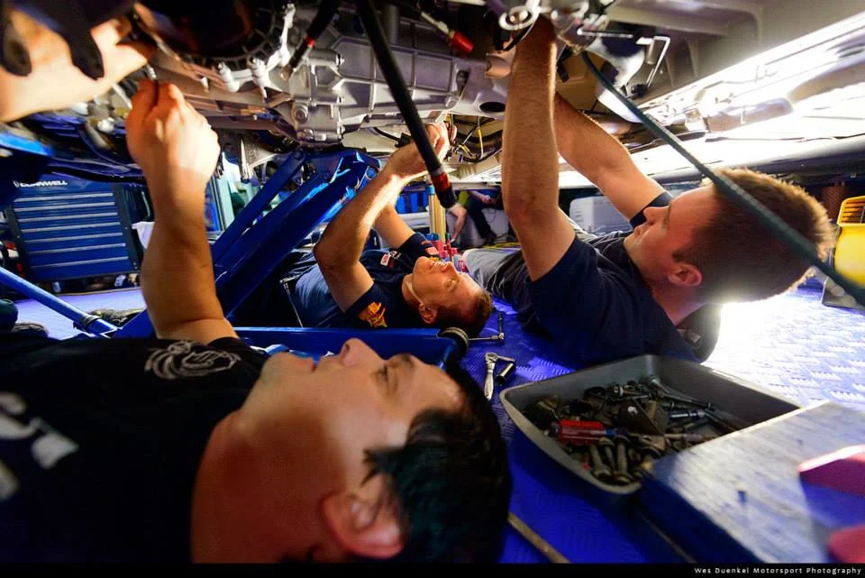 Rum Bum Racing crew member