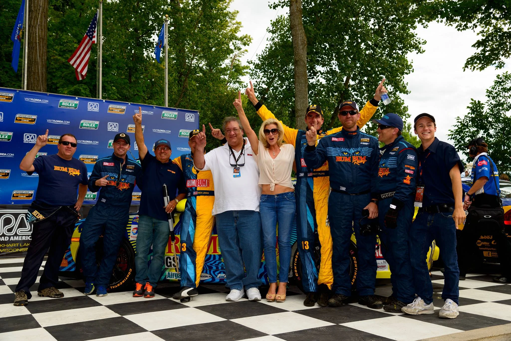 Rum Bum Racing crew member