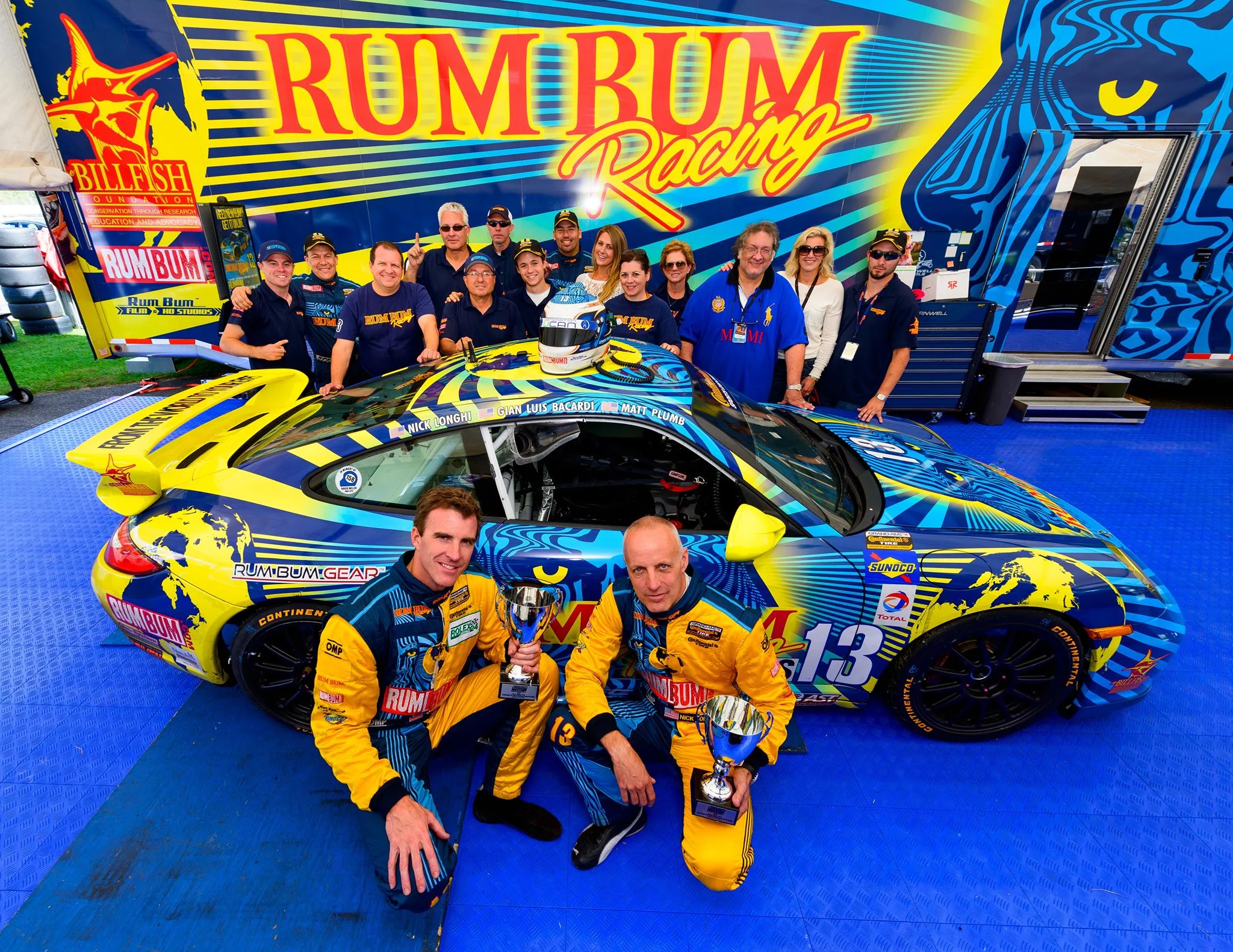 Rum Bum Racing crew member